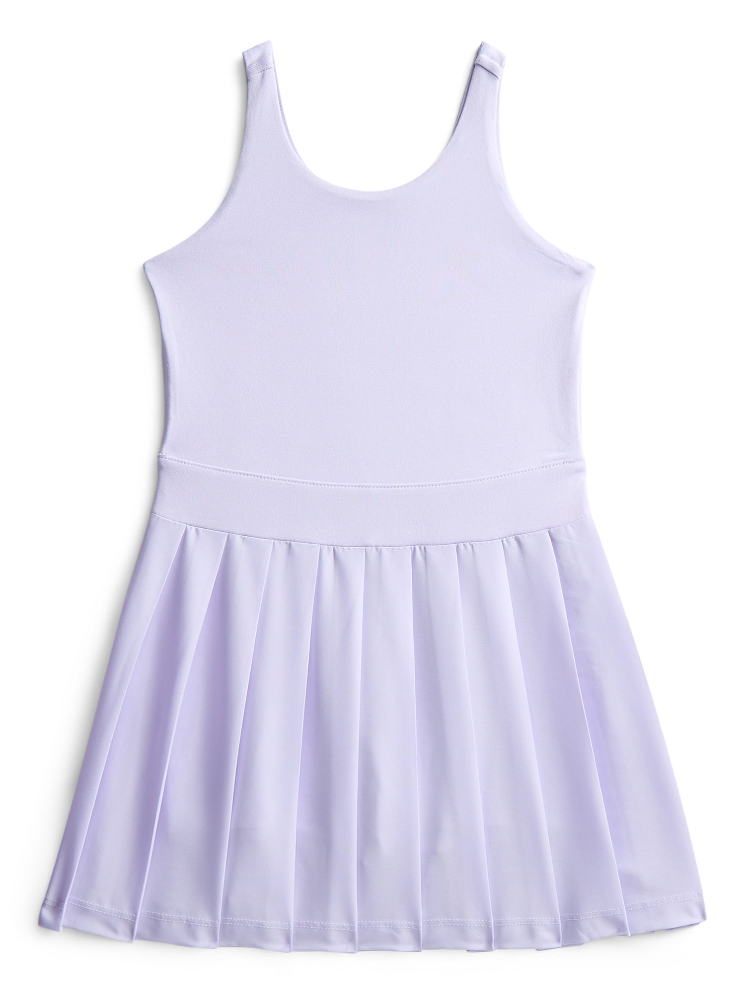 Athletic Works Girls Active Pleated Dress, Sizes 4-18