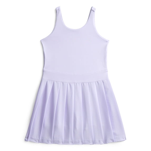 Athletic Works Girls Active Pleated Dress, Sizes 4-18