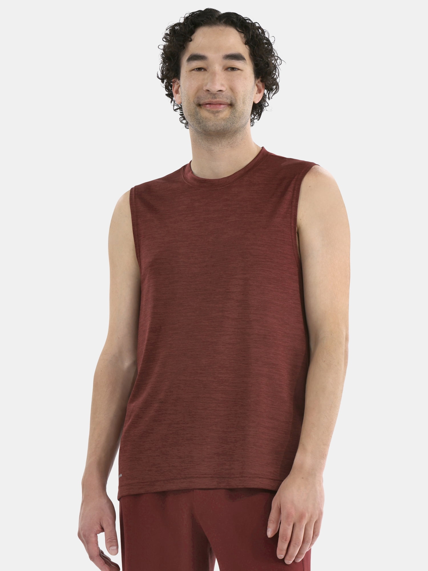 Athletic Works Men's & Big Men's Jersey and Space Dye Muscle Tee, Sizes XS-5XL