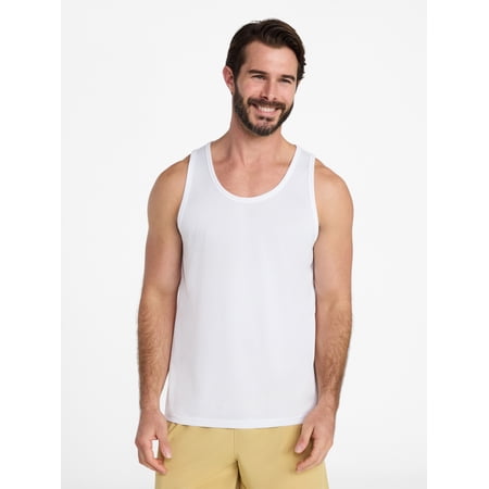 Athletic Works Men's and Big Men's Active Jersey Tank Top, Sizes S-3XL