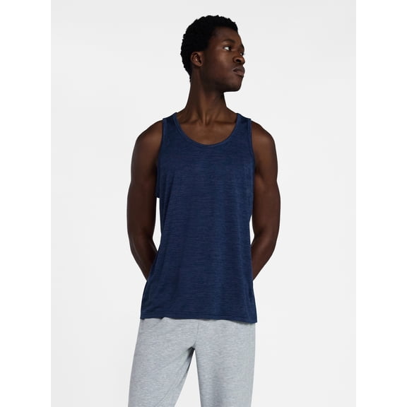 Athletic Works Men's and Big Men's Active Jersey Tank Top, Sizes S-3XL