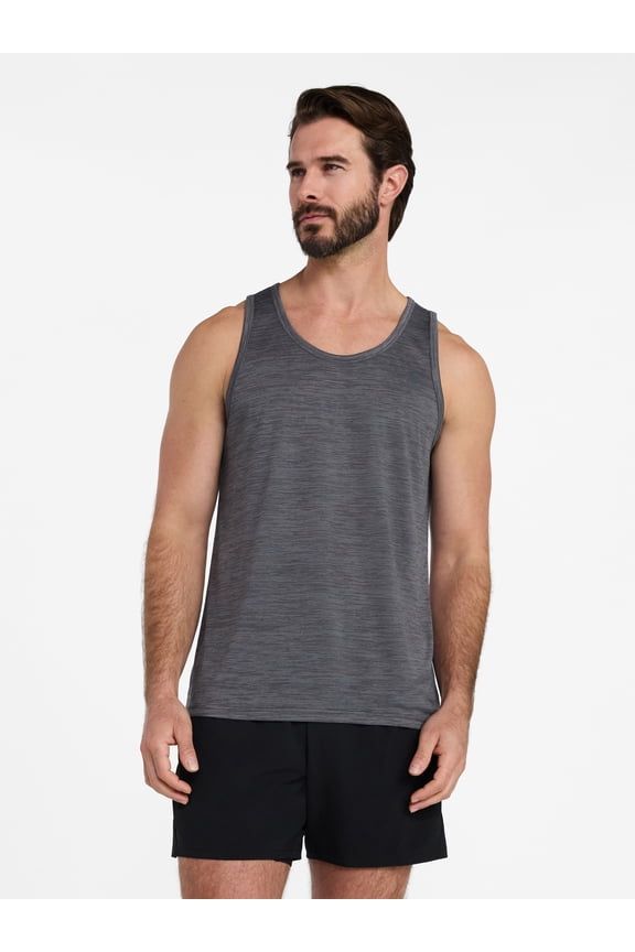 Men's and Big Men's Active Jersey Tank Top, Sizes S-3XL