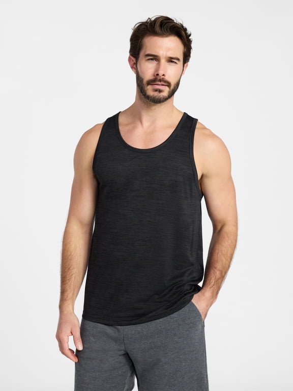 Men's and Big Men's Active Jersey Tank Top, Sizes S-3XL
