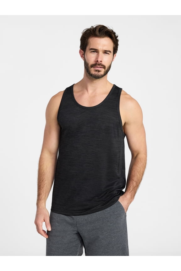 Men's and Big Men's Active Jersey Tank Top, Sizes S-3XL