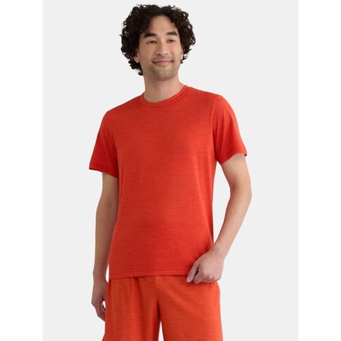 Men’s & Big & Tall Men’s Active Performance Jersey Tee Shirt, Sizes XS-5XL