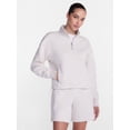 thumbnail image 1 of Athletic Works Women's Quarter Zip Fleece Sweatshirt, Sizes XS-XXXL, 1 of 6
