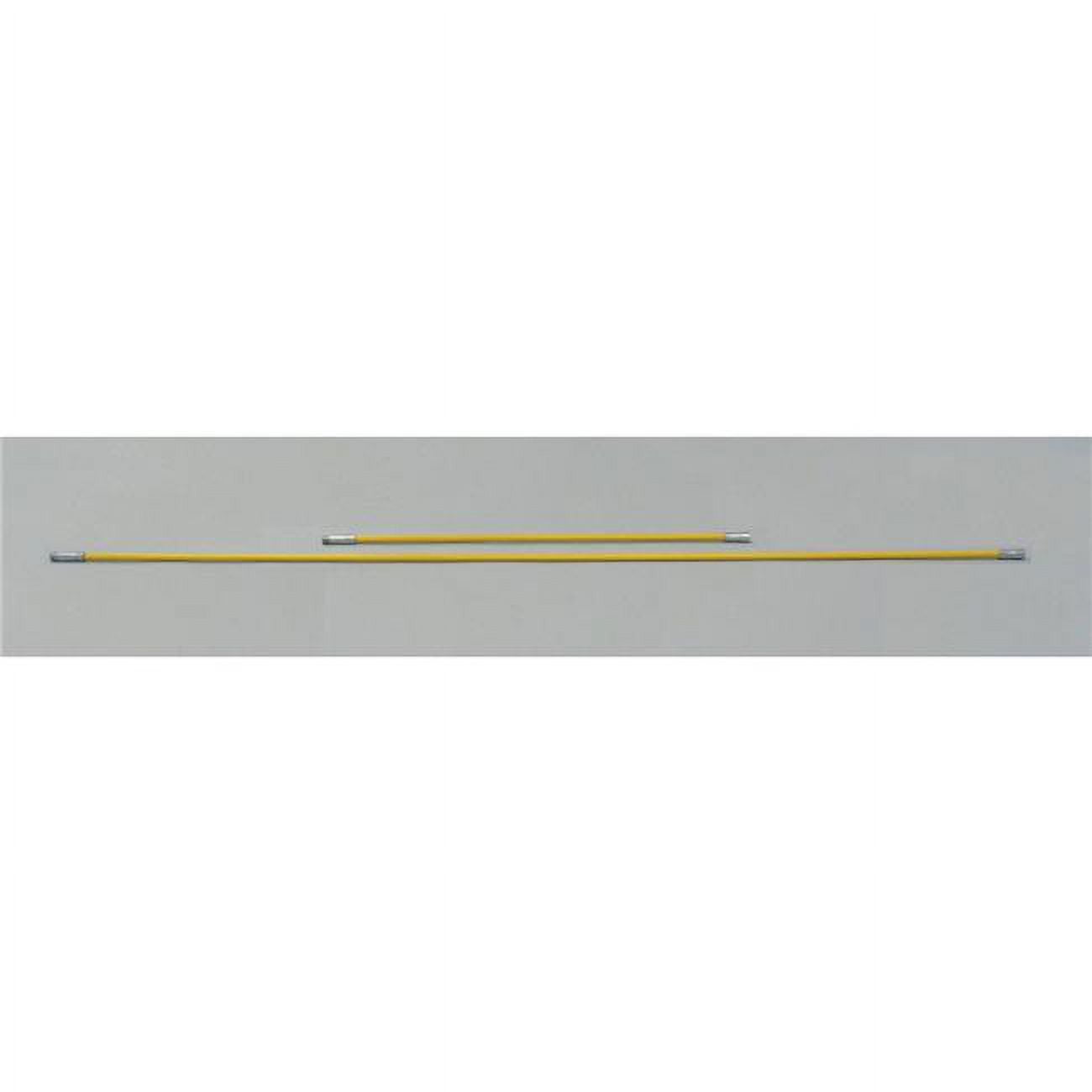 AW Perkins 17032 32 x 0.37 in. National Pipe Tapered Heavy-Duty Chimney Cleaning Rod - Yellow