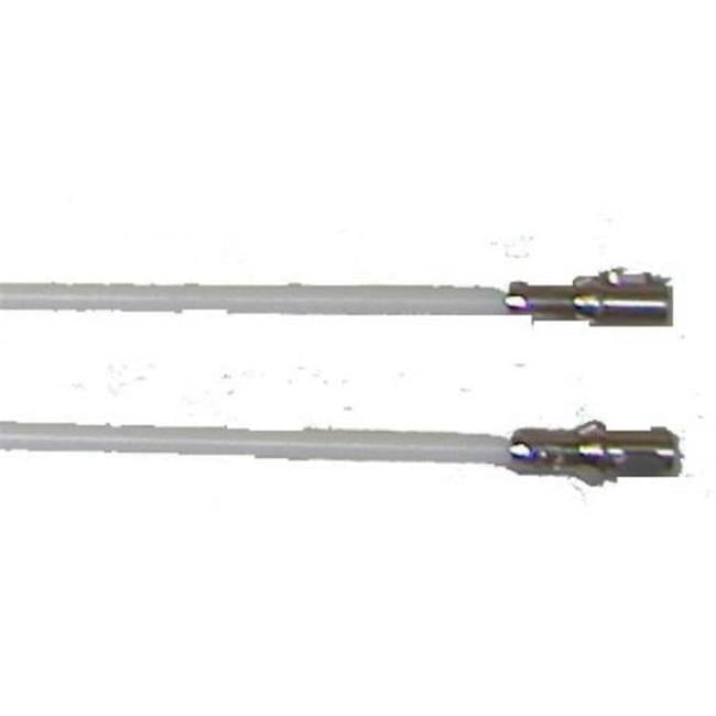 AW Perkins 5164 0.31 x 48 in. Dryer Vent ButtonLok Rod White Nylon Rod