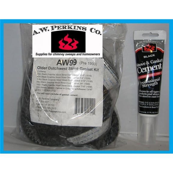 AW Perkins AW99 Consolidated Dutchwest Stove Gasket Kit