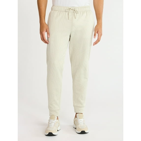 Athletic Works Men's and Big Men's Reflective Joggers, Sizes S-3XL