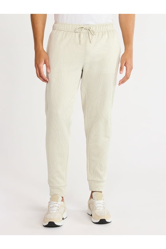 Men's and Big Men's Reflective Joggers, Sizes S-3XL