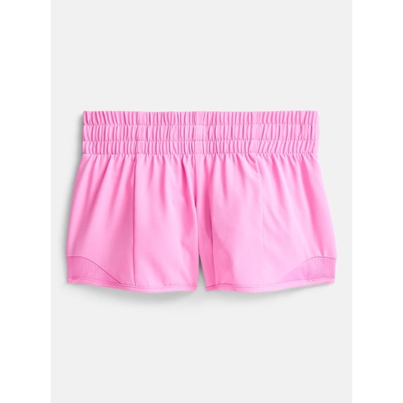 Athletic Works Girls’ Pull On Running Shorts, Sizes 4-18 & Plus