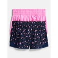 thumbnail image 1 of Athletic Works Girls’ Pull On Running Shorts, Sizes 4-18 & Plus, 1 of 3