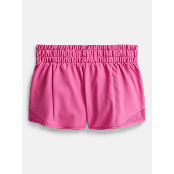 Athletic Works Girls’ Pull On Running Shorts, Sizes 4-18 & Plus