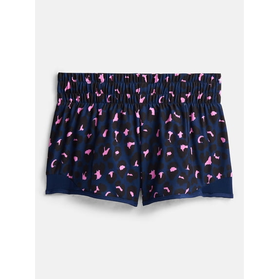 Athletic Works Girls’ Pull On Running Shorts, Sizes 4-18 & Plus