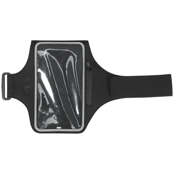 Athletic Works Running 7.8" Armband Phone Case with Touch-Screen Compatibility, Black