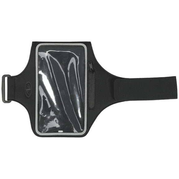 Athletic Works Running 7.8" Armband Phone Case with Touch-Screen Compatibility, Black