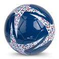 thumbnail image 1 of Athletic Works Size 5 Red, White & Blue Soccer Ball, 1 of 10
