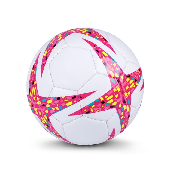 Athletic Works Size 4 Soccer Ball, Pink