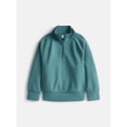 thumbnail image 1 of Athletic Works Boys Scubaknit Quarter Zip Pullover, Sizes 4-18, 1 of 4