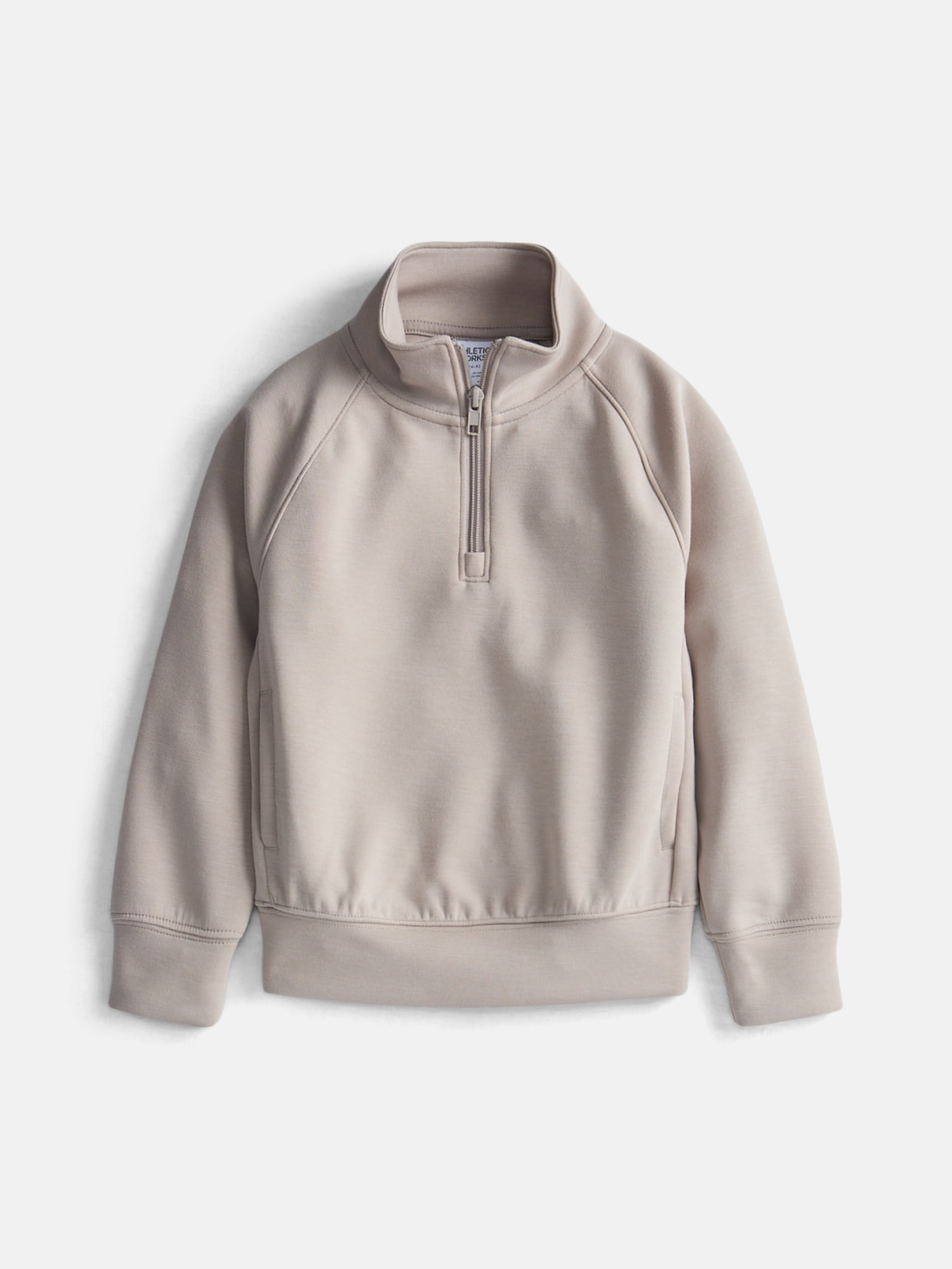 Athletic Works Boys Scubaknit Quarter Zip Pullover, Sizes 4-18
