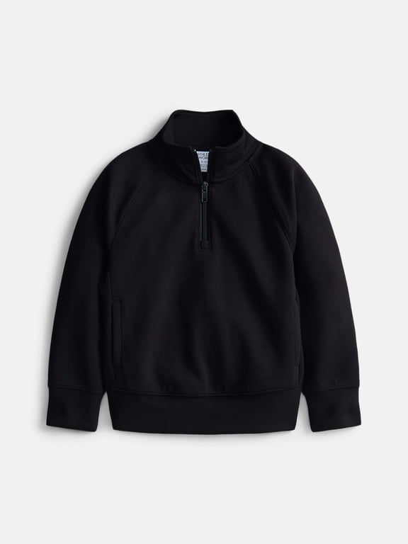 Boys Scubaknit Quarter Zip Pullover, Sizes 4-18