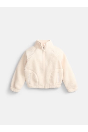Girl's Faux Shearling Jacket, Sizes 4-18