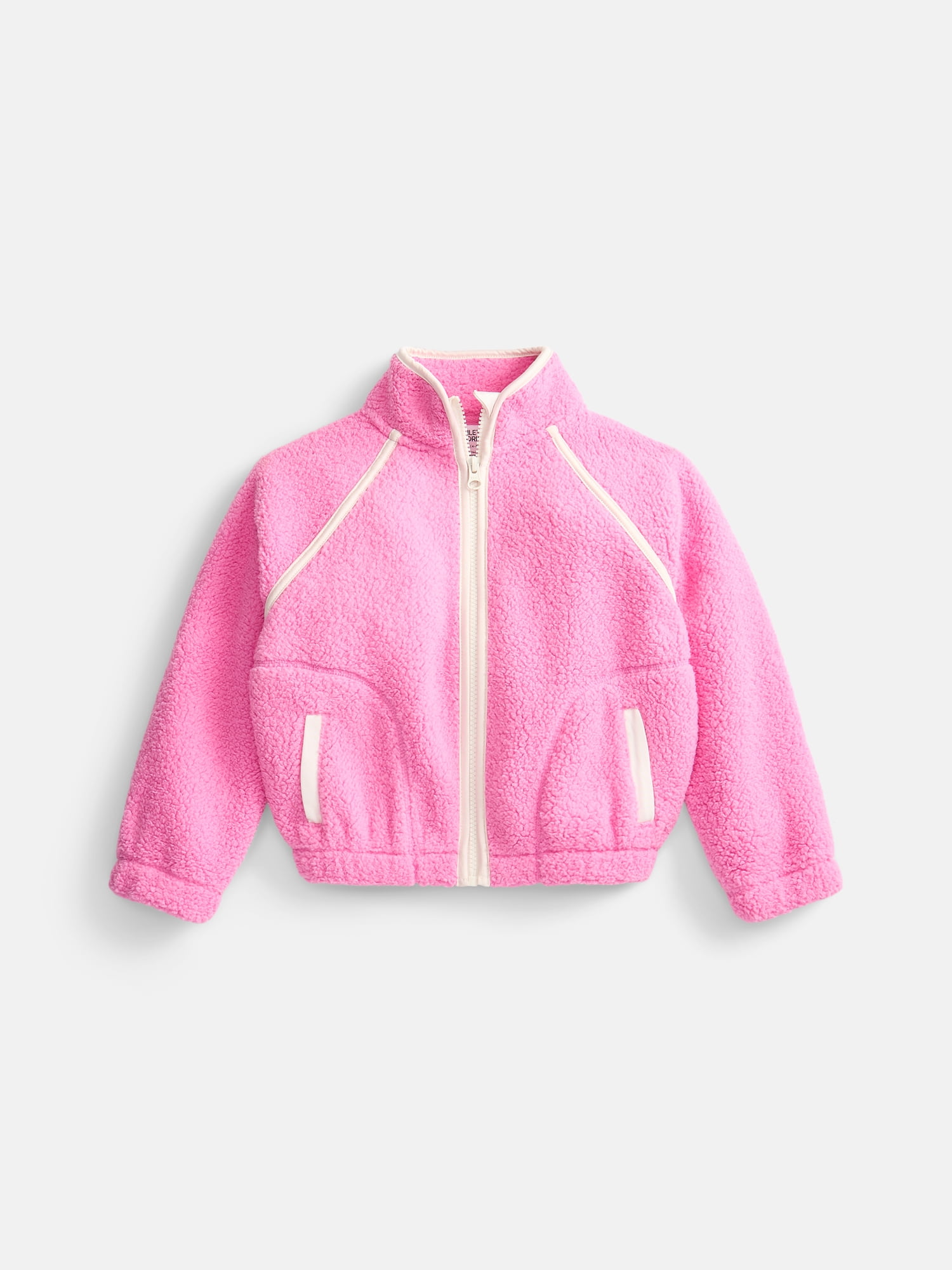 Athletic Works Girl's Faux Shearling Jacket, Sizes 4-18
