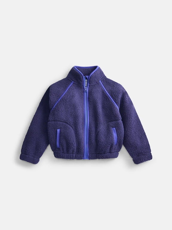 Girl's Faux Shearling Jacket, Sizes 4-18