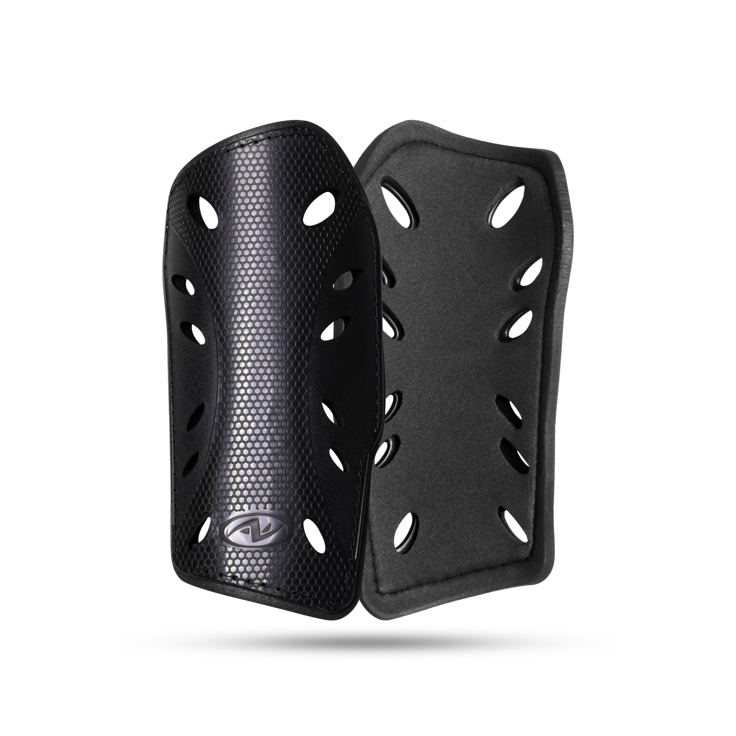 Athletic Works Soccer Shin Guard with Sleeve, Medium