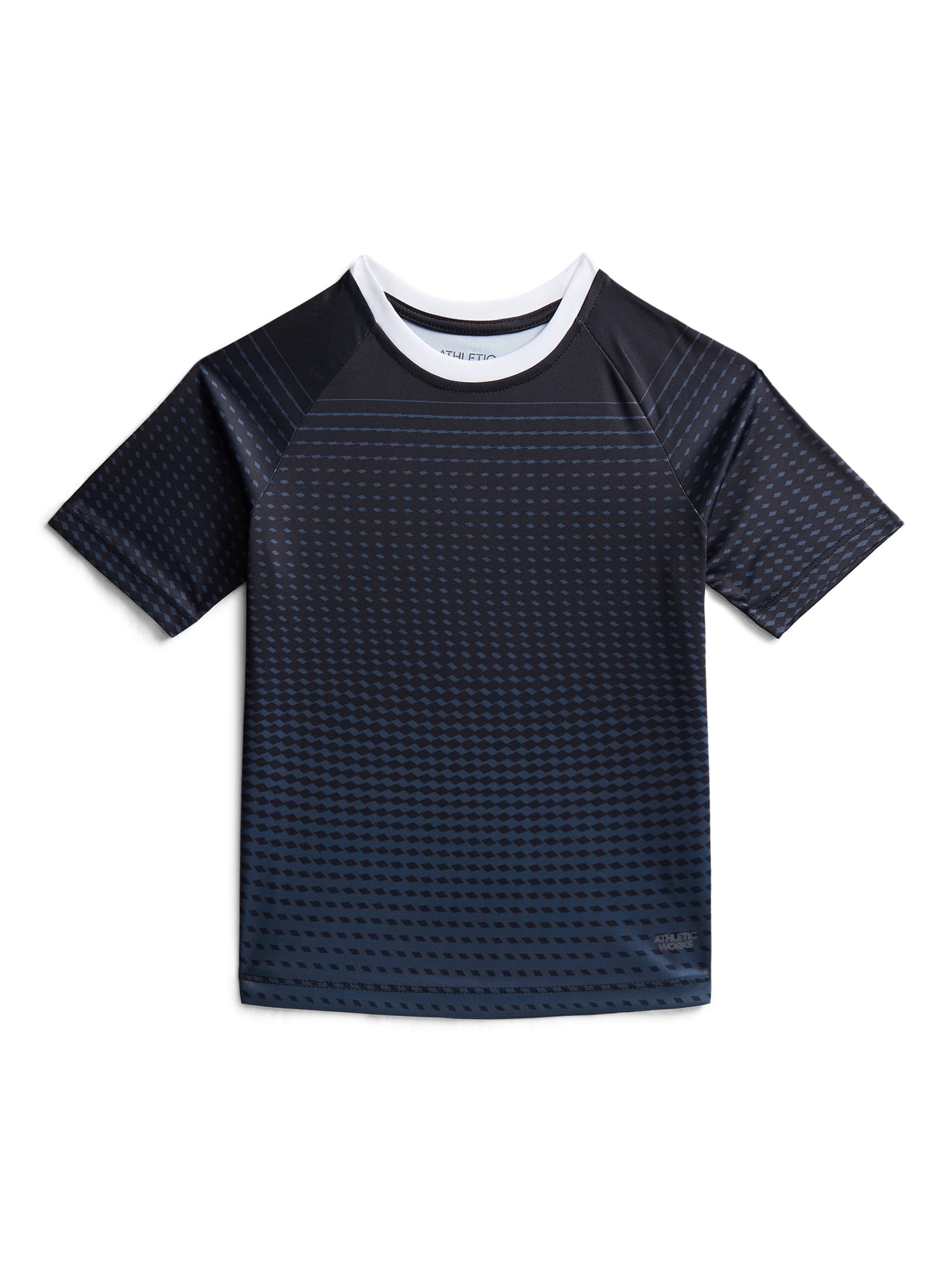 Athletic Works Boys Soccer Jersey Tee with Short Sleeves, Sizes XS-XXL