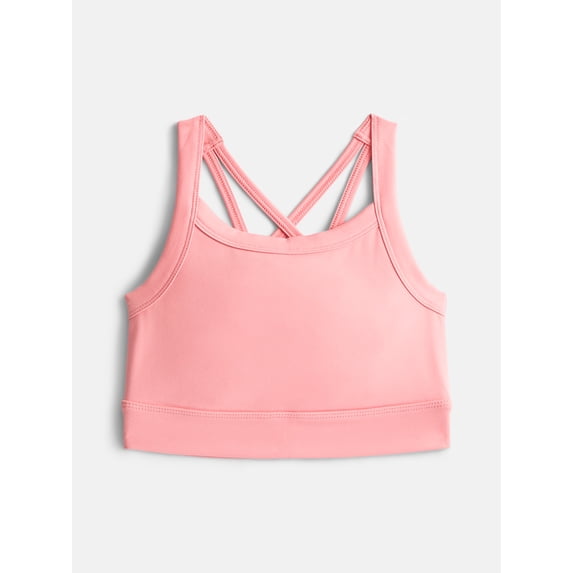 Athletic Works Girl's Sport Bra, Sizes 4-18 & Plus