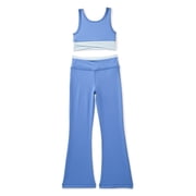 Girls Sports Bra and Leggings Set, 2-Piece, Sizes 4-18