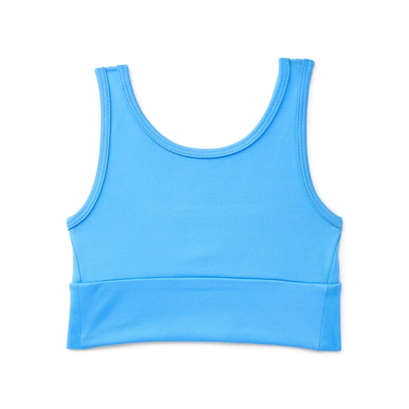 Athletic Works Girls Racerback Sports Bra, Sizes 4-18