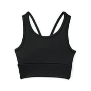 Girls Racerback Sports Bra, Sizes 4-18