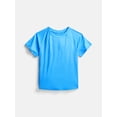 thumbnail image 1 of Athletic Works Girls Active Fashion Tee with Short Raglan Sleeves, Sizes 4-18 & Plus, 1 of 3