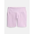 thumbnail image 1 of Athletic Works Girl's Active Sculpt Bike Short, Sizes 4-18, 1 of 3
