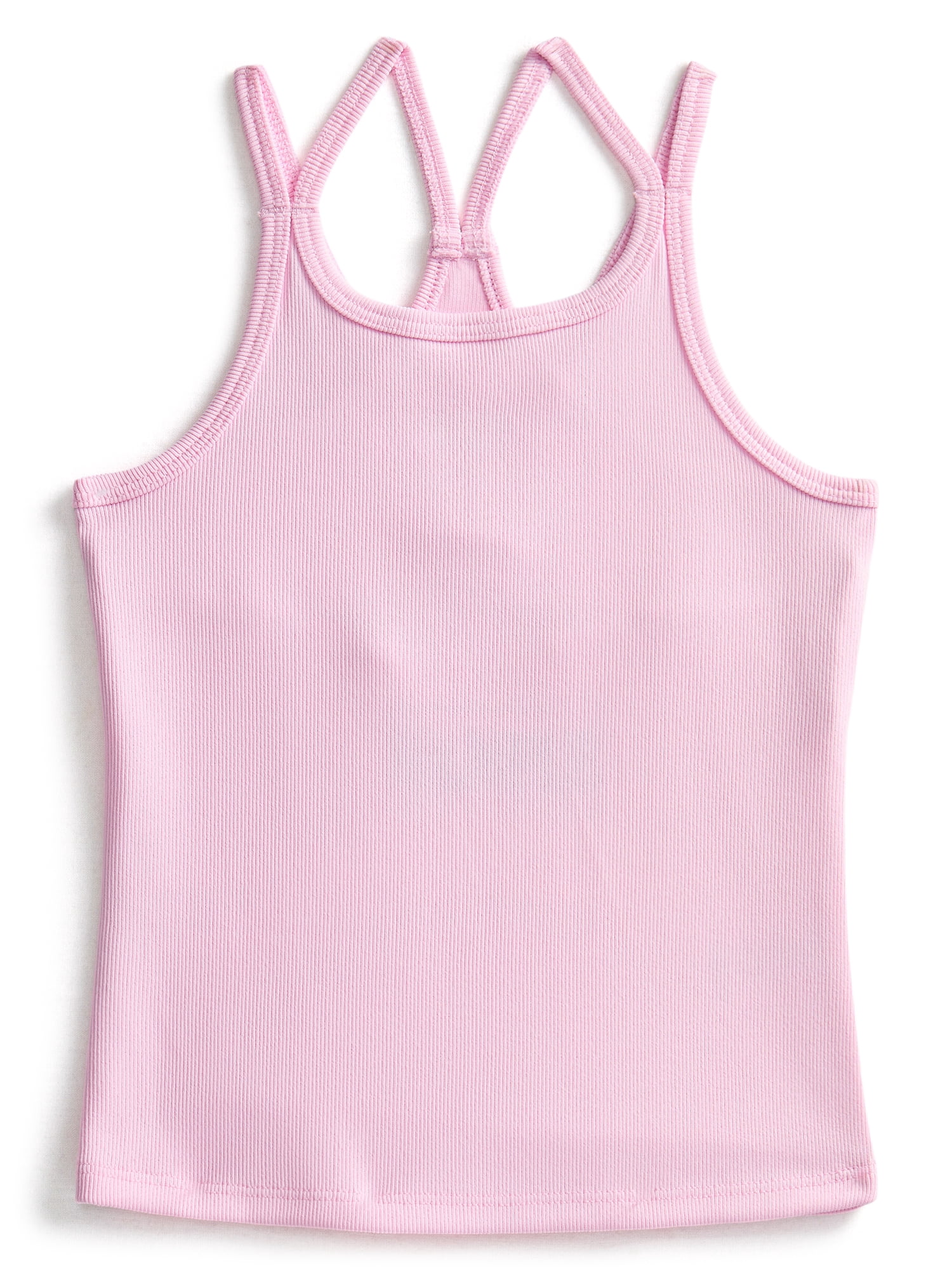 Athletic Works Girl’s Active Double Strap Tank Top, Sizes 4-18