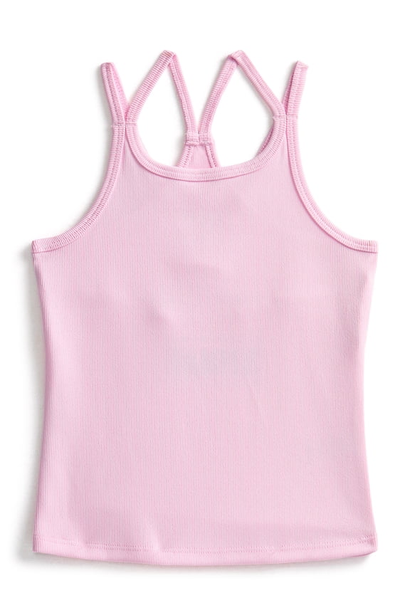 Girl’s Active Double Strap Tank Top, Sizes 4-18