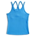 thumbnail image 1 of Athletic Works Girl’s Active Double Strap Tank Top, Sizes 4-18, 1 of 3