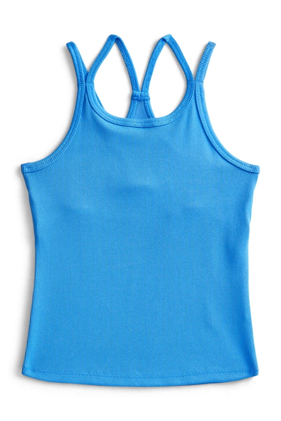 Girl’s Active Double Strap Tank Top, Sizes 4-18