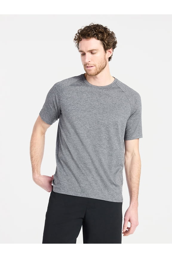 Men's and Big Men's Stripe Jersey Tee with Short Sleeves, Sizes S-5XLT