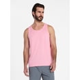 thumbnail image 1 of Athletic Works Men's and Big Men's Stripe Jersey Active Tank Top, Sizes S-3XL, 1 of 5