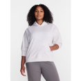 thumbnail image 1 of Athletic Works Women's and Women's Plus Super Soft Hoodie, Sizes XS-4X, 1 of 3
