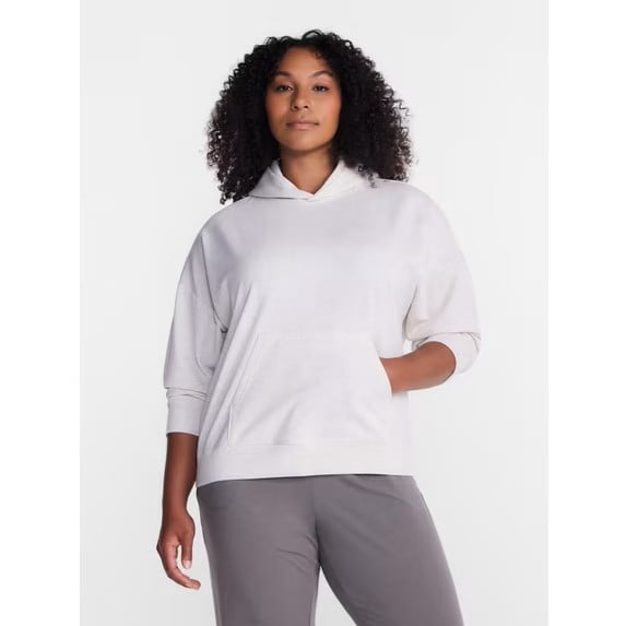 Athletic Works Women's and Women's Plus Super Soft Hoodie, Sizes XS-4X