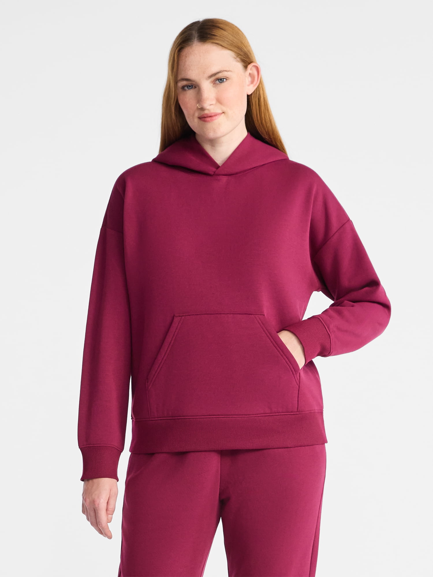 Athletic Works Women's and Women's Plus Super Soft Fleece Hoodie, Sizes XS-4X