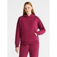 thumbnail image 1 of Athletic Works Women's and Women's Plus Super Soft Hoodie, Sizes XS-4X, 1 of 5