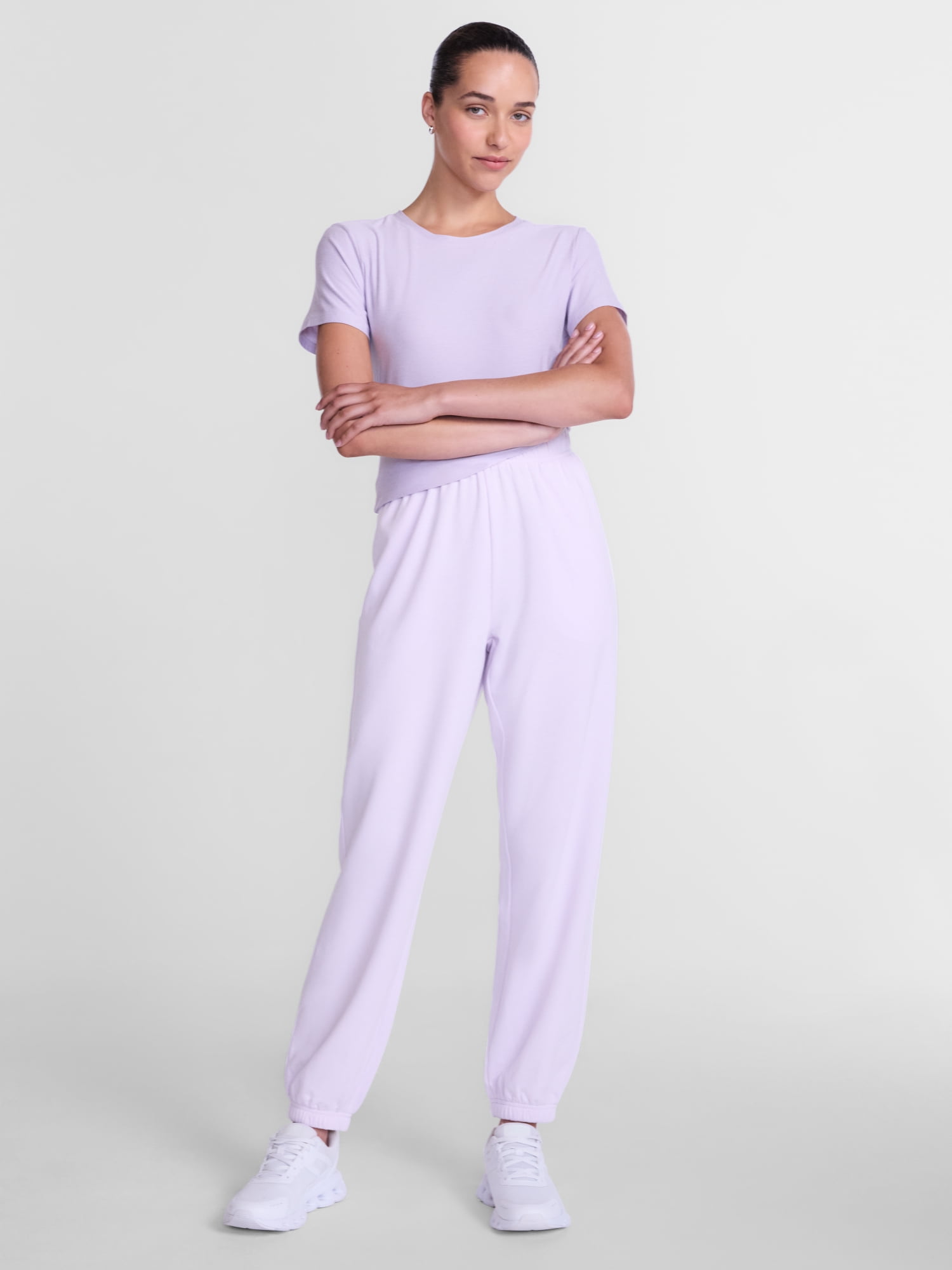 Athletic Works Women's and Women's Plus Super Soft Fleece Joggers, Sizes XS-4X