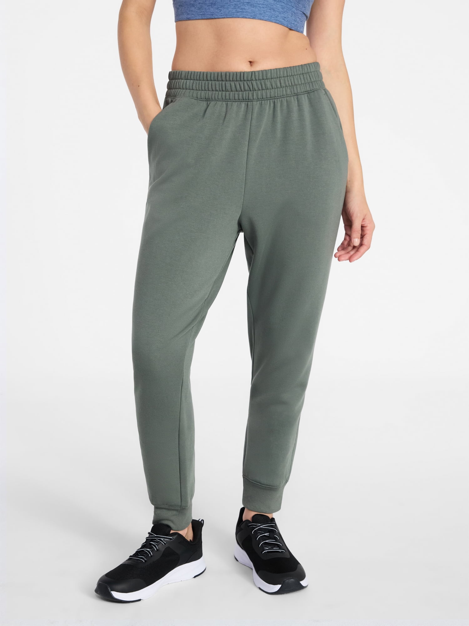 Athletic Works Women's and Women's Plus Super Soft Jogger Sweatpants, Sizes XS-4X