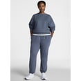 thumbnail image 1 of Athletic Works Women's and Women's Plus Super Soft Joggers, Sizes XS-4X, 1 of 2